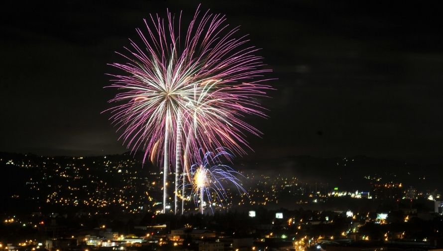 Show de Luces Campero en Guatemala Diciembre 2020