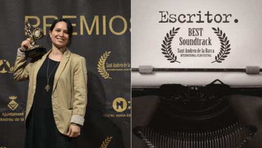 Sophie Kuba ganó un Premio Oriana en el Festival de cine de Sant Andreu de la Barca 2020 (2)