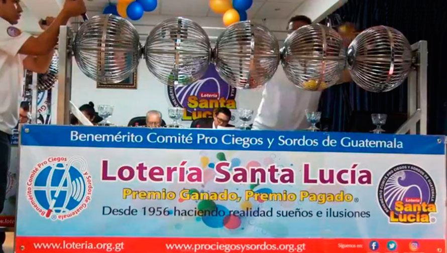 Sorteo ordinario de 1 millón de quetzales, Lotería Santa Lucía Diciembre 2020