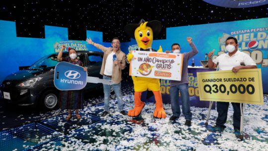 Sueldazo Millonario de Pepsi premiará a guatemaltecos este 2020