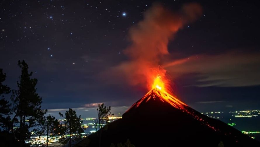 Viaje para observar la lluvia de estrellas en el Volcán Acatenango Diciembre 2020 (3)