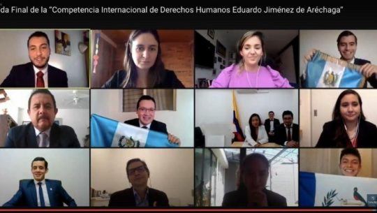 Facultad de Ciencias Jurídicas ganó primer lugar en la competencia internacional de la CIDH