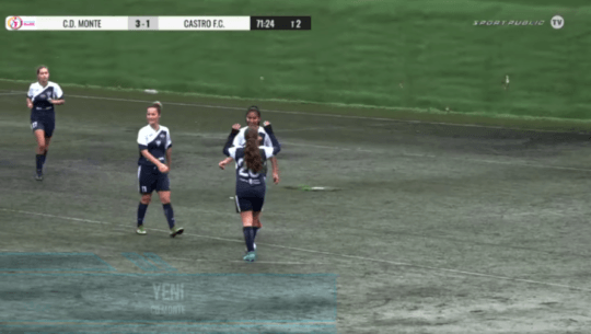 Jenifer Ortiz anotó doblete en la victoria del CD Monte Féminas contra el Castro F.C. 1