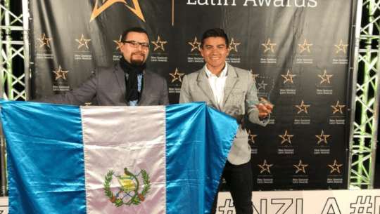 Juan José Chang fue elegido como Deportista del Año de los Premio Latinos en Nueva Zelanda