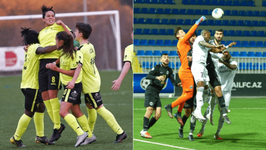 Monterroso y Hagen fueron protagonistas en empates del Sabail FC y PM Friol, noviembre 2020