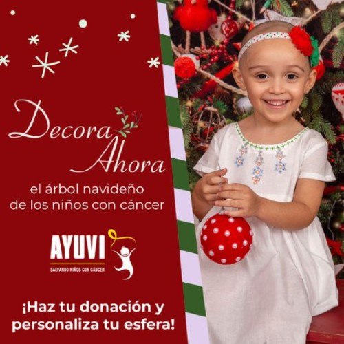 ayuvi-invitar-hacer-donativos-personalizar-esferas-navideñas-ninos-cancer-campaña-como-hacerlo