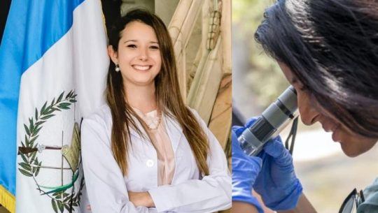 La guatemalteca Andrea del Valle que trabaja en la cura contra el cáncer en Taiwán