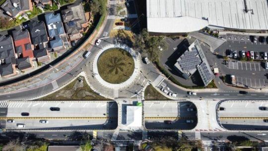 Nuevo desvío por paso a desnivel Cayalá, zona 16, Ciudad de Guatemala