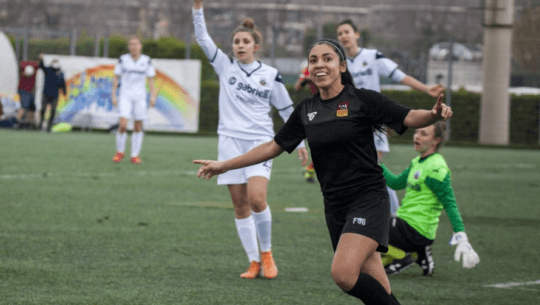 Ana Lucia Martínez dio una asistencia en la victoria del Roma CF contra Tavagnacco