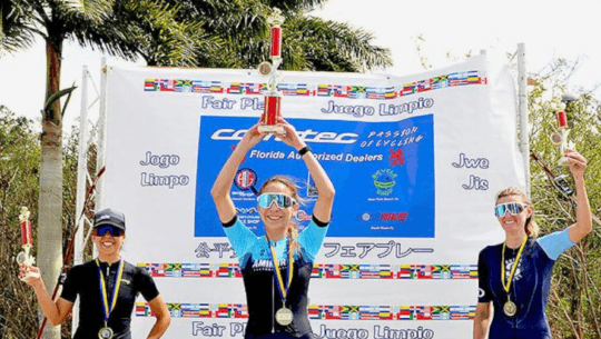 Anahí Amado destacó en Estados Unidos al ganar la carrera Corratec Classic 2021