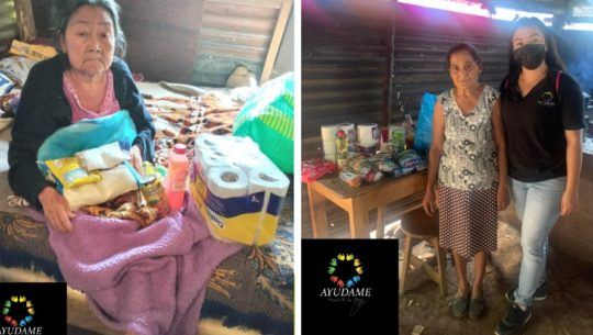 El voluntariado _Ayúdame Guatemala_ busca donativos para ayudar a abuelitos de Pueblo Nuevo Viñas