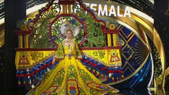 Video de la presentación de Ivana Batchelor con su traje fantasía en Miss Grand International 2021