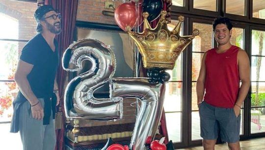 Ricardo Arjona compartió fotografía donde felicitó a su hijo por su cumpleaños
