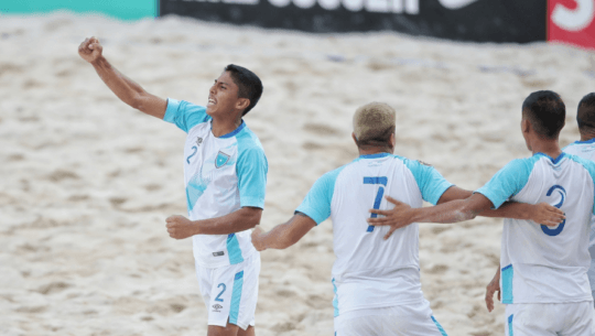 Guatemala vs México, Premundial Futbol Playa