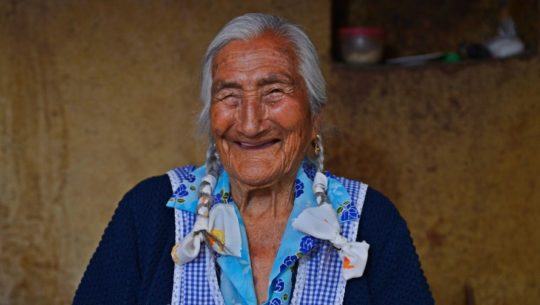Indalecia Díaz, la huehueteca que es una de las más longevas de Chiantla