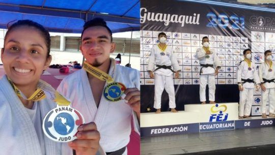 Jose Ramos y Jacqueline Solis ganaron medalla en Guayaquil Open Panamericano 2021