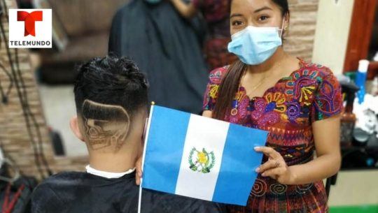 La guatemalteca Ericka Pérez _Lady Barber_ fue destacada en reportaje por Telemundo