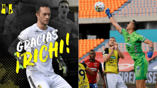 Ricardo Jerez recibió emotiva despedida por parte del Alianza Petrolera de Colombia