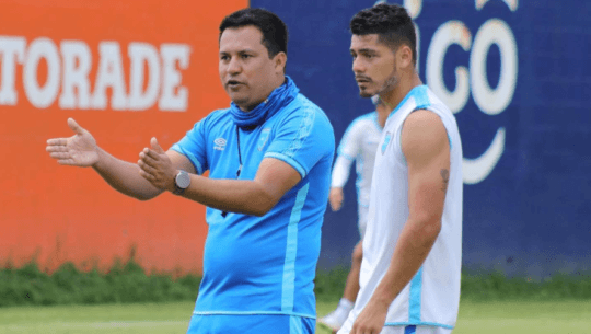 Alineación de Guatemala en el juego vs. San Vicente y Las Granadinas, Eliminatorias Qatar 2022