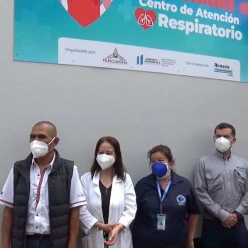 Centro de Atención Respiratorio en San Pedro Carcha Alta Verapaz