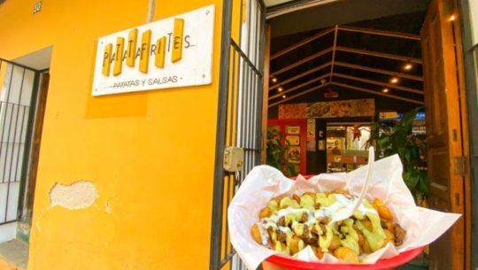 Patatas frites en antigua