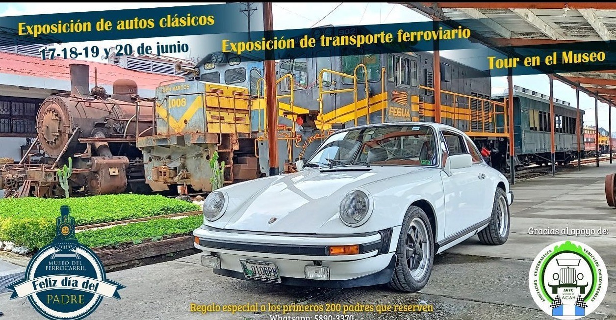 autos antiguos museo del ferrocarril