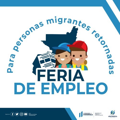 feria de empleo para migrantes retornados guatemala