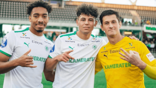 Nicholas Hagen sumó su sexta portería a cero con el Hamarkameratene en Noruega