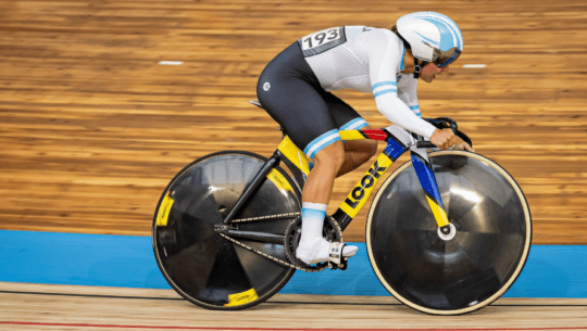 Nicole Hacohen terminó entre las mejores 20 del Mundial de Pista 2021 en Francia