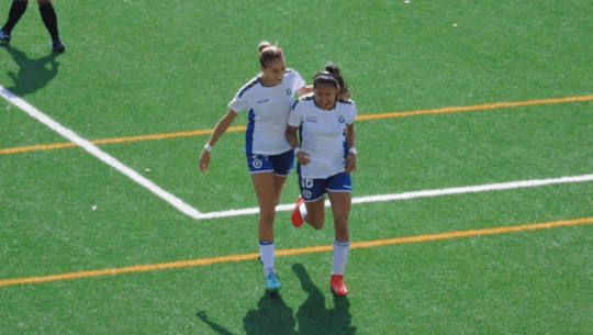 Andrea Álvarez dio la asistencia de gol en la victoria del Zaragoza CFF contra Parquesol