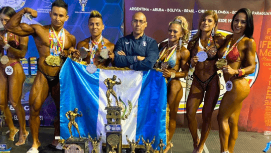 Guatemala brilló con 5 oros en el Campeonato Miss & Míster América IFBB Cup