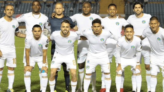 Alineación de Comunicaciones para el juego de ida vs. Motagua, final de Liga Concacaf 2021