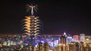 Transmisi&oacute;n en vivo: Espect&aacute;culo de A&ntilde;o Nuevo desde Edificio Taipei 101