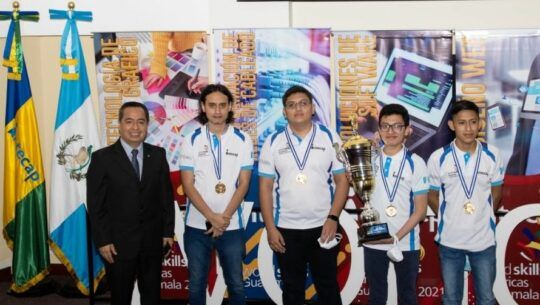 Guatemala, por medio del INTECAP, fue galardonada en el WorldSkills Americas 2021