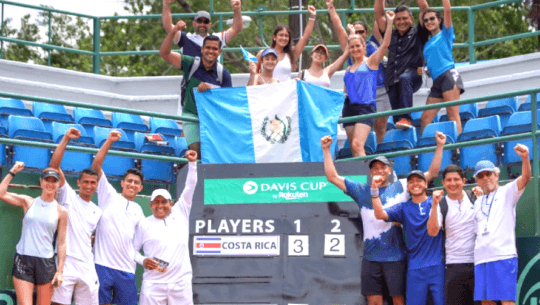 Guatemala será sede de los playoffs contra China Taipei en la Copa Davis 2022 1