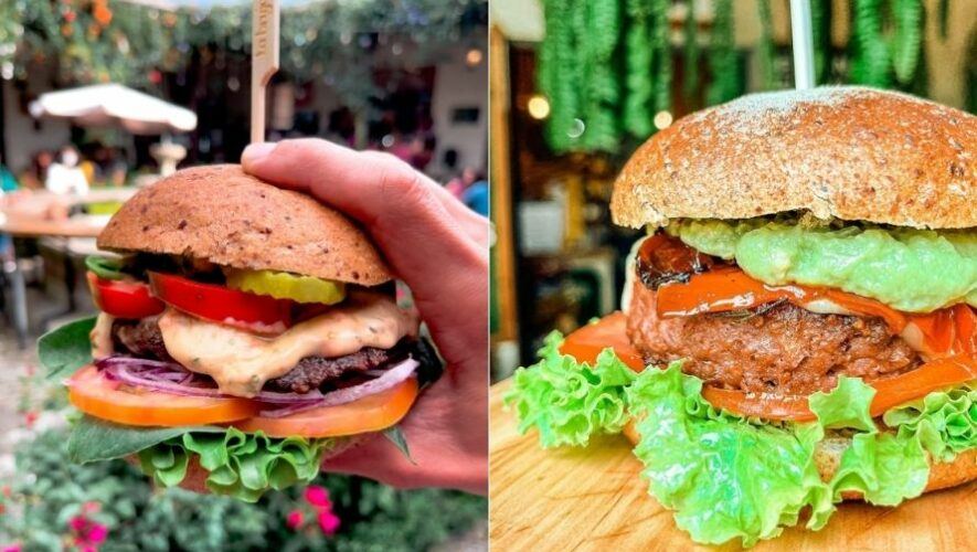Entrega de 40 hamburguesas en el Restaurante La Bruja, Antigua Guatemala | Diciembre 2021