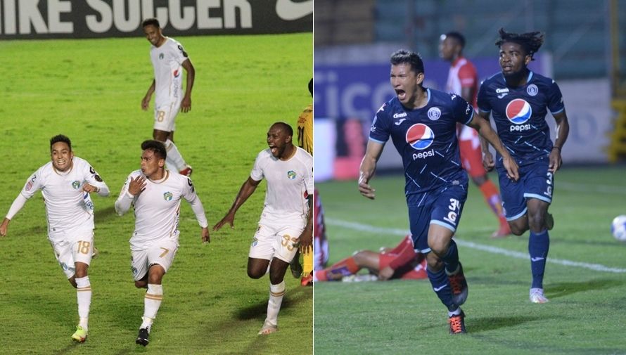 final de ida y vuelta Comunicaciones vs. Motagua, Liga Concacaf 2021