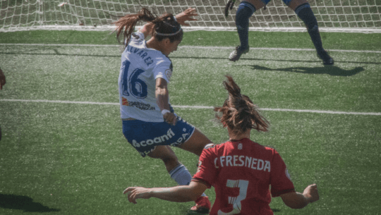 Andrea Álvarez fue elegida como la mejor jugadora del Zaragoza CFF de diciembre 2021