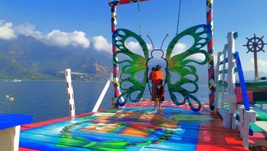 Embarcadero de San Juan La Laguna, un destino colorido en Sololá