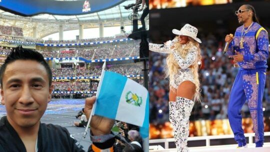 Juan Rodríguez, guatemalteco participó en el Super Bowl LVI como voluntario