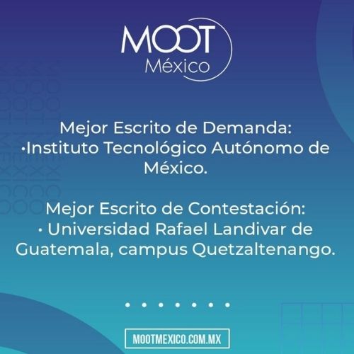 Mejor contestación de demanda Moot México 2022