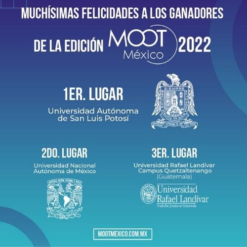 Moot México 2022 ganadores