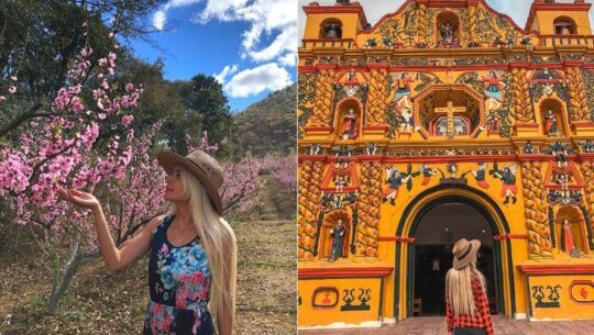 Tour de floración de melocotones y pueblitos del Altiplano de Guatemala