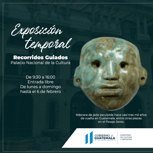 exhibicion de piezas arqueologicas
