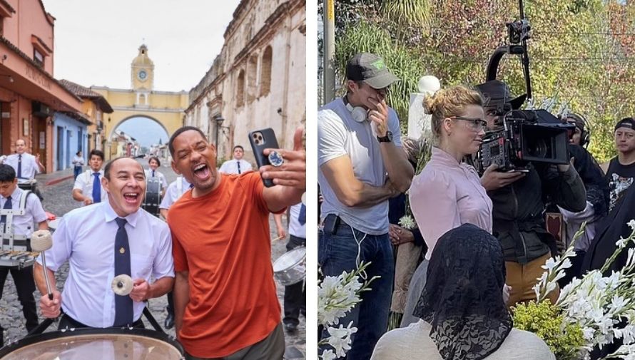 Antigua Guatemala ha sido el escenario de varias películas extranjeras en 2022