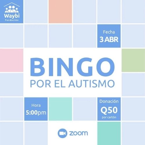 Bingo por el Autismo Way Bi