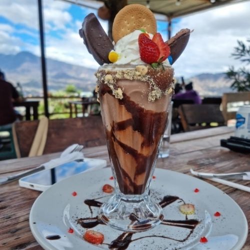 Eco Coffee, un restaurante con impresionantes vistas en Amatitlán