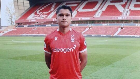 Marcelo Saraiva jugó su tercer partido oficial con el Nottingham Forest Sub-23 (1)