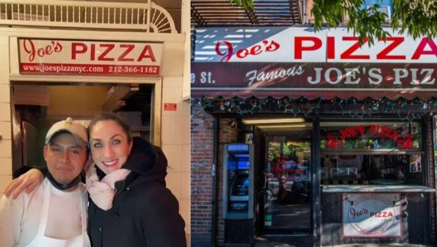 Mirciny Moliviatis compartió la historia del guatemalteco que trabaja en Joe´s Pizza