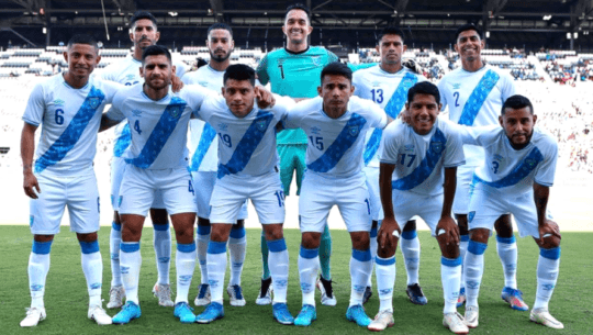 Alineación de Guatemala para el partido amistoso vs. México, abril 2022